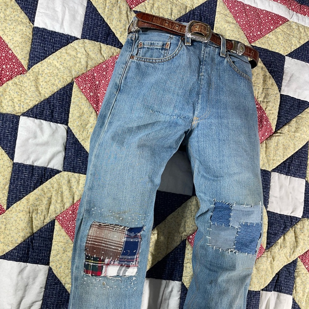 Patchwork Levi’s - Picture 2 of 5